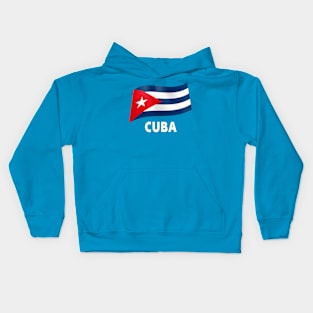 Cuba Flag Kids Hoodie